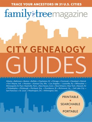 cover image of City Genealogy Guides